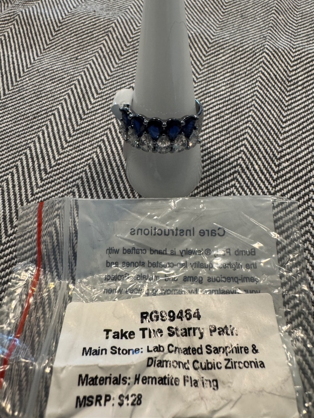 Take The Starry Path - Birthday/Original Ring by BP - Size 10. -  RG99464